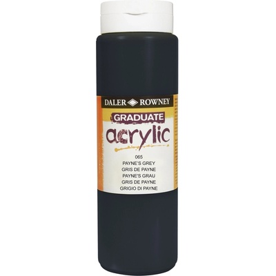 Daler-Rowney Graduate АКРИЛНА боя Payne's Grey 500 ml 1 бр (123500065)