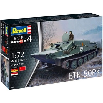 Revell Сглобяем модел Revell Военни: Танкове - Бронетранспортьор BTR-50PK (03313)