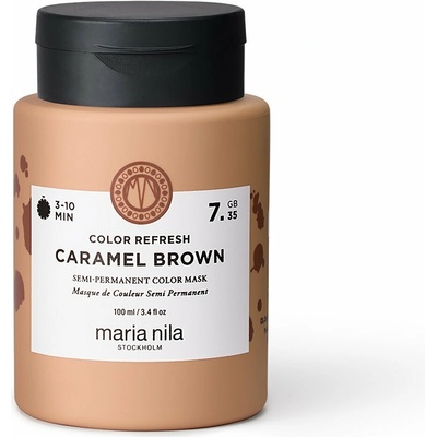Maria Nila Color Refresh Caramel Brown 7.35 Mask 100 ml