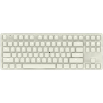 Image 1 of nubi NK87 White TKL G3MS Sapphire V2 Switches ABS (FSH-NUBI-NK87-WH-ANSI)
