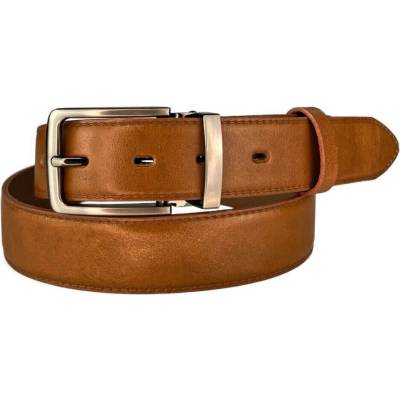 Penny Belts pánský kožený opasek 35-020-2-42 světle hnědý