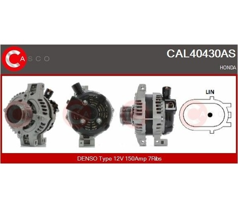 generátor CASCO CAL40430AS