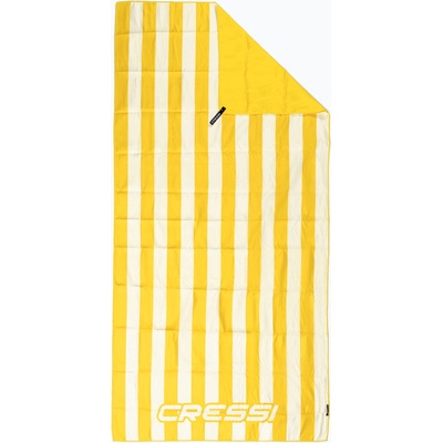 CRESSI Бързосъхнеща кърпа Cressi Stripe beach yellow XVA871