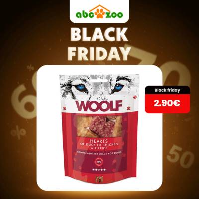 Woolf Hearts of Duck or Chicken with Rice 100 g