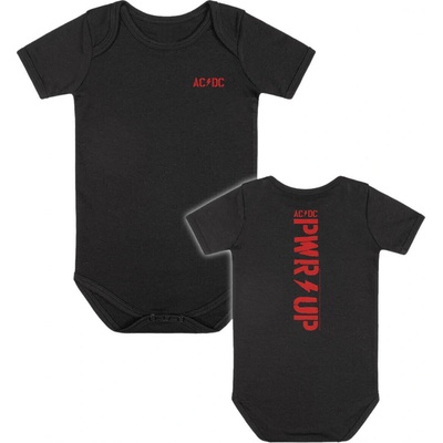 detské body Metal Kids AC DC Black Ice