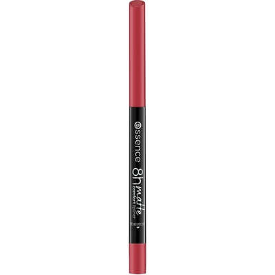 Essence 8h Matte Comfort matná ceruzka na pery so strúhatkom 07 Classic Red 0,3 g