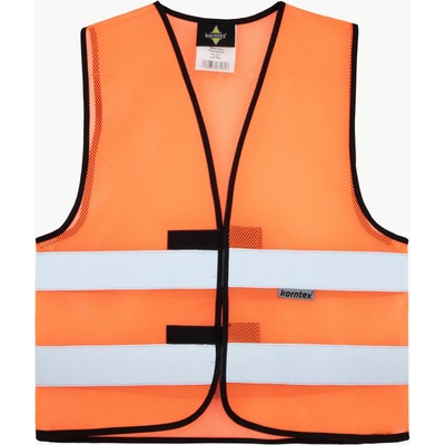 Korntex hi-vis kxq thessaloniki / Лятна светлоотразителна мрежеста жилетка - оранжева 5xl (76kxq123515)