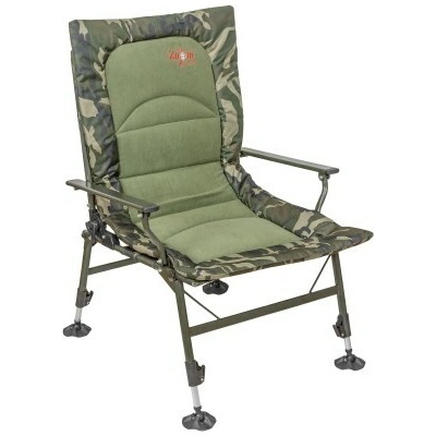 Carp Zoom Full Comfort Boilie Kreslo 63 x 60 x 38/100 cm Camou Fleece