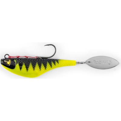 Black Cat Mad Flash Spin Tail Shock Perch 14 cm 82 g