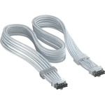 Corsair Кабел за видеокарта Corsair ThermalProtect Universal PCIe 5.1 600W 12V-2x6 - Бял (CP-8920473)