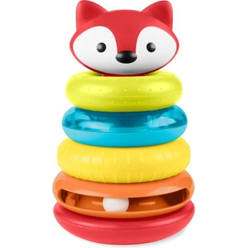 Skip Hop Играчка за подреждане на пирамиди Лисица Explore&More 6m+