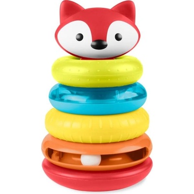 Skip Hop Играчка за подреждане на пирамиди Лисица Explore&More 6m+