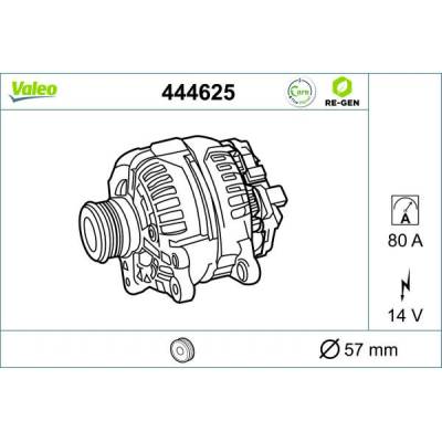 generátor VALEO 444625