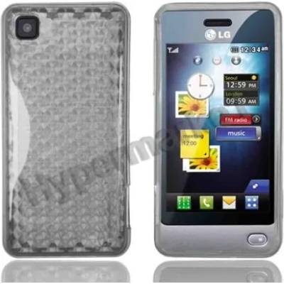 LG gd510 pop Силиконов Калъф Бял + Протектор