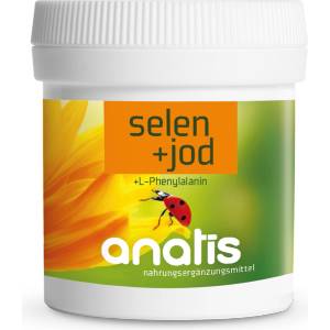 anatis Naturprodukte Селен + Йод - 60 капсули