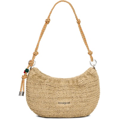 Desigual dámská kabelka Half Logo Raffia Wa Banana Bag 26SAXO011014