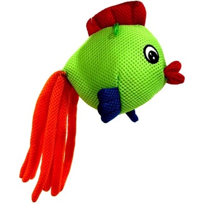 Dog Toys látková barevná ryba 35 cm