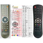 GENERAL XTREME MSR-5830CXCI - съвместимо дистанционно управление на марката General (MSR-5830CXCI) Дистанционно