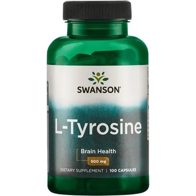 Swanson L-Tyrosine, 500 mg, 100 капсули, Swanson (SW855)