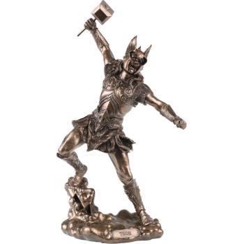 Image 1 of NNM декорация (фигурка) Thor Norse God of Thunder in Armour - 708-6419