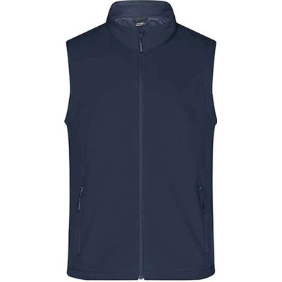 James & Nicholson softshellová vesta JN1128 navy