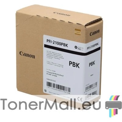 Canon Мастилена касета CANON PFI-2100PBK Photo Black 5266C001AA