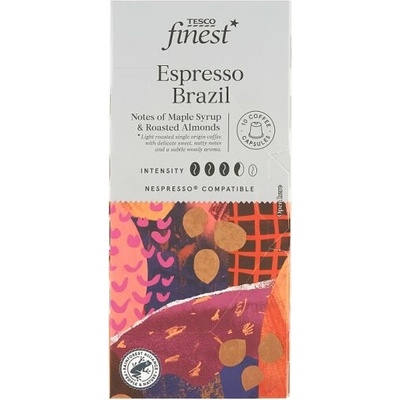 Tesco Finest Espresso Brazil 10 ks 54 g