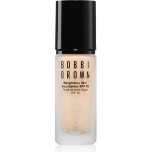 Bobbi Brown Weightless Skin Foundation SPF 15 Mini дълготраен матиращ фон дьо тен с хидратиращ ефект цвят Cool Ivory 13ml