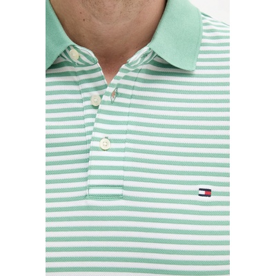 Tommy Hilfiger тениска с яка от памук с еластан (MW0MW17771.)