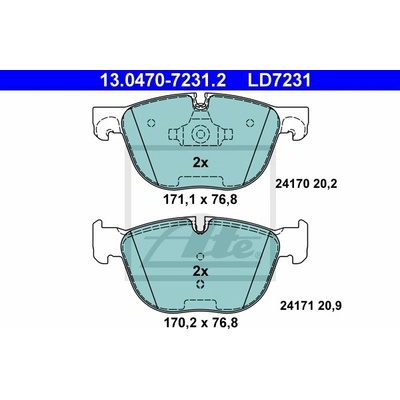 CONTINENTAL TEVES (ATE) 13.0470-7231.2