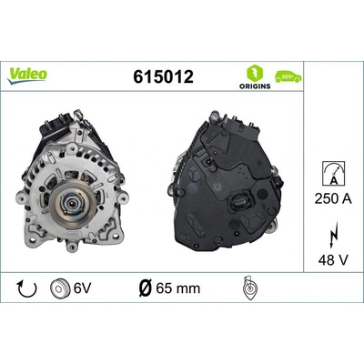 Generátor startéru VALEO 615012
