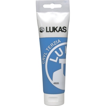 LUKAS Cryl Terzia Plastic Tube АКРИЛНА боя Primary Blue 125 ml 1 бр (749200012)