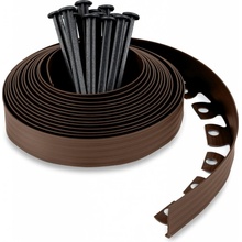 Unigardia Smart Neviditelný obrubník 5 cm x 10 m s 30 kolíky hnědá 1 ks