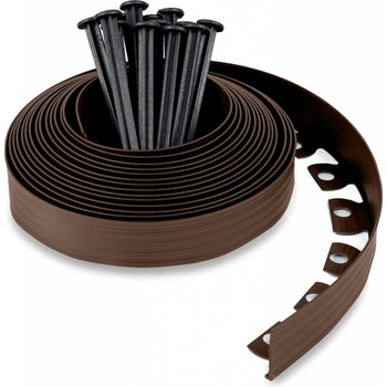 Unigardia Smart Neviditelný obrubník 5 cm x 10 m s 30 kolíky hnědá 1 ks