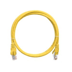 NIKOMAX Patch кабел S/FTP, CAT6a, PVC, 2 m, жълт NMC-PC4SA55B-020-YL (NMC-PC4SA55B-020-YL)