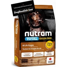 Nutram T27 Total Grain Free Turkey Chicken Duck Dog 5,4 kg