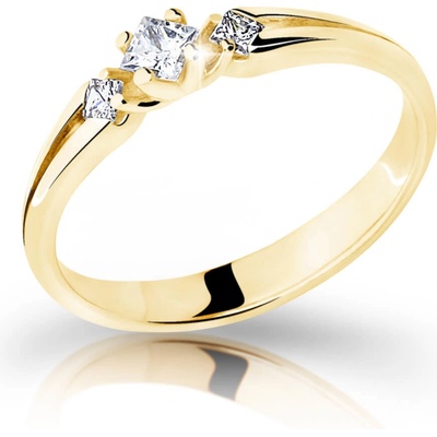 Cutie Jewellery Půvabný ze žlutého zlata se zirkony Z6866 2105 10 X 1
