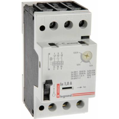 Legrand Motorový jistič 3P 0,25kW 0,63-1A M 250 1 606804