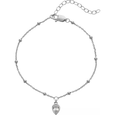 Hot Diamonds Strieborný náramok pre ženy narodené v apríli Silver Whisper SWB028