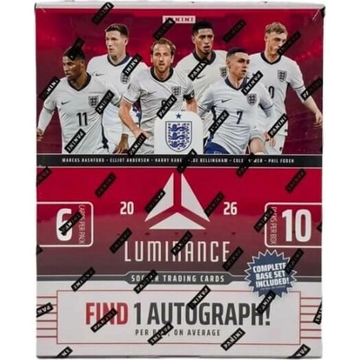 Panini 2026 Luminance England Soccer National Team Hobby Box –