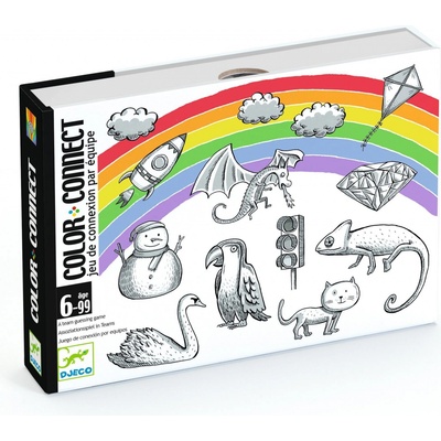Djeco Games Playing cards Color connect uni