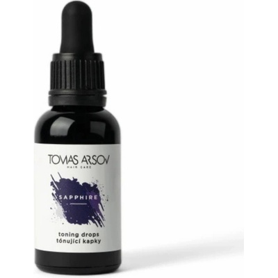 Tomas Arsov Tónující kapky na vlasy Sapphire Toning Drops 30 ml – Zboží Dáma