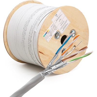 KELine KE550HS23/1E-Dca STP, Cat6A, LSOH, drát, Dca - s2, a1, d1, 500m