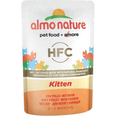 Almo Nature HFC Kitten kuře 55 g