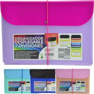 OFFICE BOX Папка OfBox Colorline висящ 7 джоба (49036)