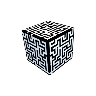 Maze Cube V Cube 3 x 3 x 3 rovná