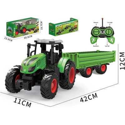 Madej Rádiově ovládaný traktor s přívěsem