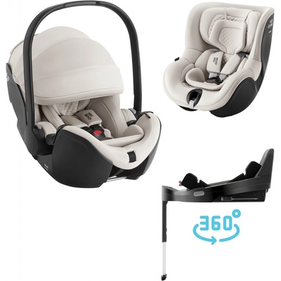 BRITAX set Baby-Safe Pro + Vario Base 5Z + Dualfix 5z Lux 2025 Soft Taupe