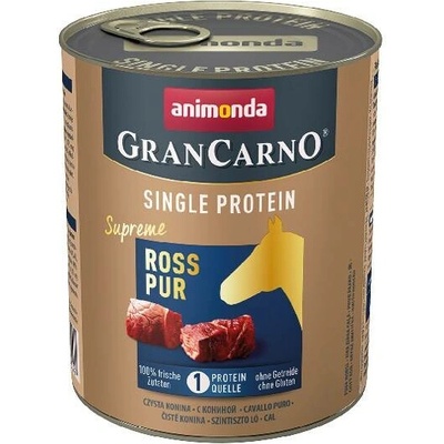Animonda GranCarno Single Protein Supreme Konské čisté 800 g