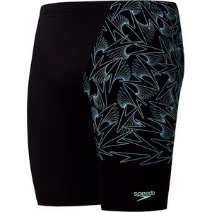 Speedo hyperboom v-cut jammer black/green xxl - uk40